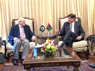 CM Sindh Meets on ENGRO Corporation Chairman Hussain Dawood (09-09-2016)