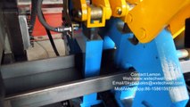 Auto Size Changing C purlin roll forming machine with post-punching and post-cutting