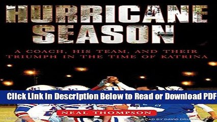 [Get] Hurricane Season: A Coach, His Team, and Their Triumph in the Time of Katrina Popular New