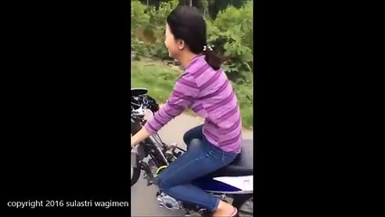 CEWEK THAILAND JOKI MOTOR DRAG