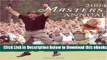 [Reads] 2004 Masters Annual Online Books