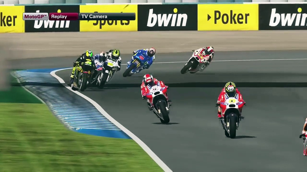 MotoGP 15 Game- Valentino Rossi vs Marc Marquez