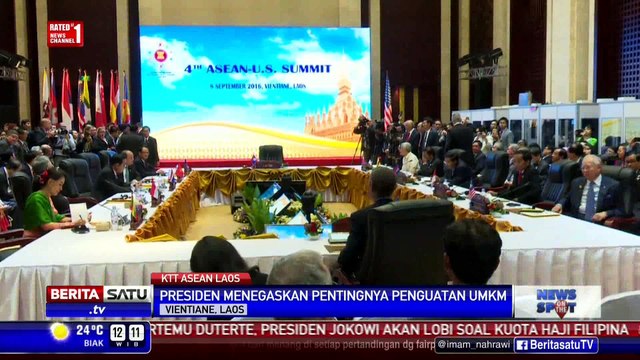 KTT ASEAN, Presiden: Penguatan UMKM sangat Penting