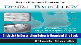 [Reads] Dental Radiology Flash Cards Online Ebook