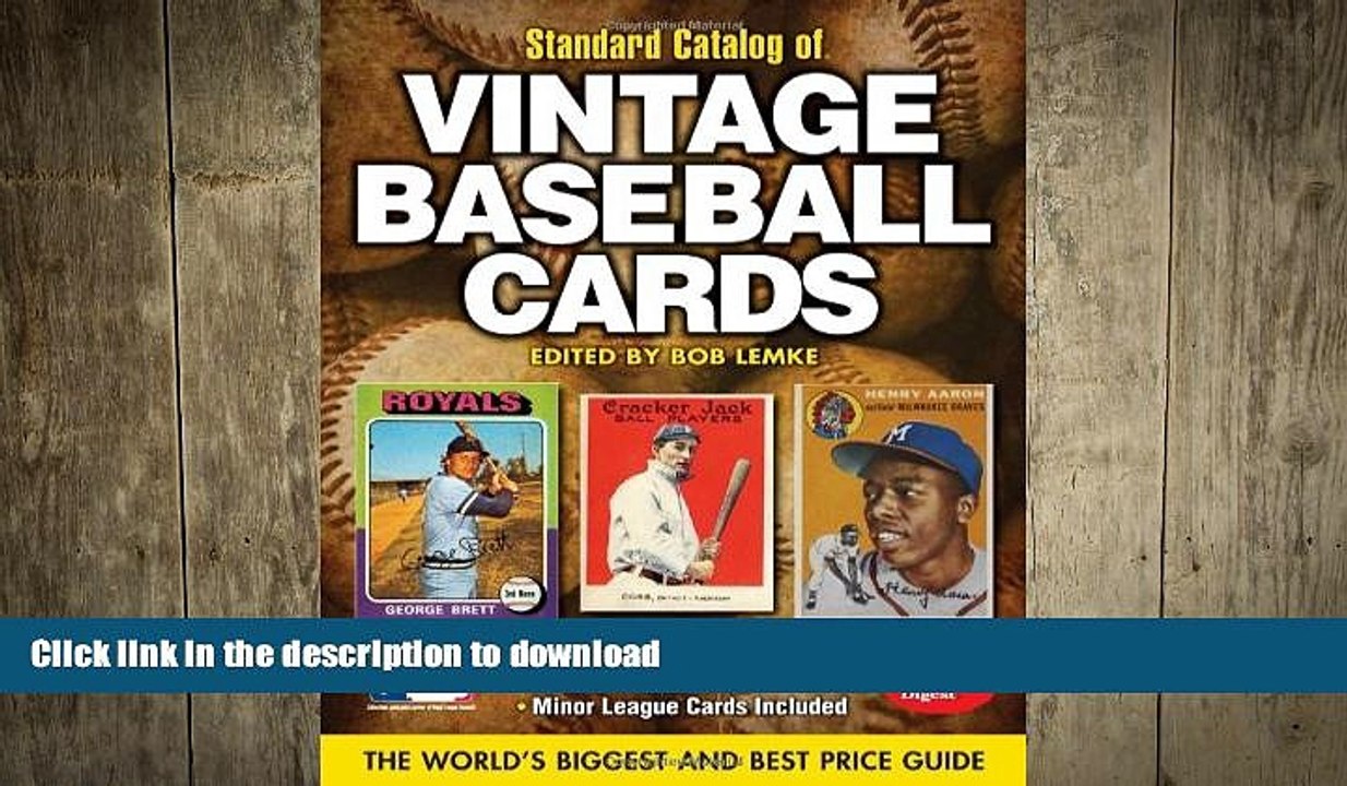 FAVORITE BOOK  Standard Catalog of Vintage Baseball Cards FULL ONLINE