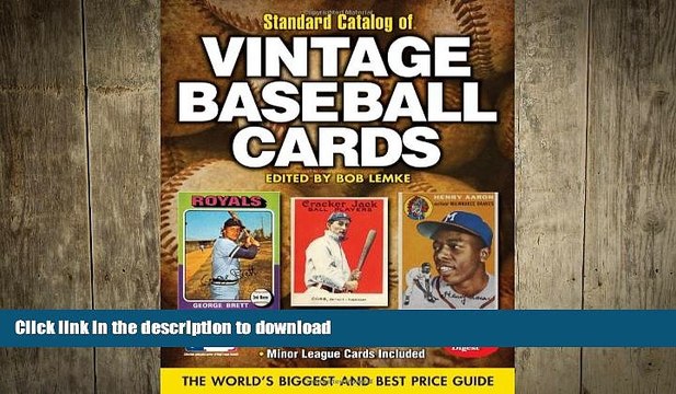 FAVORITE BOOK Standard Catalog of Vintage Baseball Cards FULL ONLINE