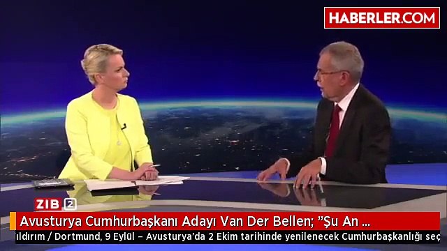 Avusturya Cumhurbaşkanı Adayı Van Der Bellen: Şu An Türkiye'nin AB Üyeliğini Tartışmak Tam Bir...