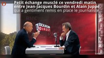 Énervé, Alain Juppé rembarre Jean-Jacques Bourdin