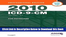 [Best] 2010 ICD-9-CM for Physicians, Volumes 1 and 2 Professional Edition (Softbound), 1e (ICD-9