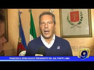 Descargar video: Francesco Spina nuovo presidente del Gal Ponte Lama