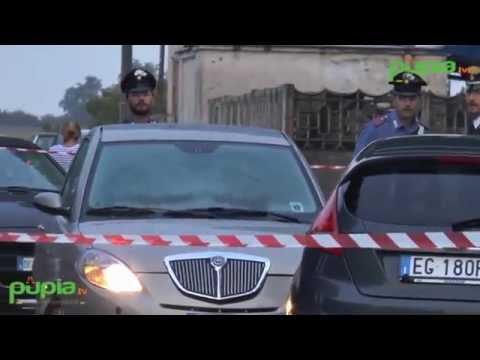 Video Varcaturo (NA) - Ucciso mentre guida auto intestata alla figlia del boss Longobardi (08.09.16)