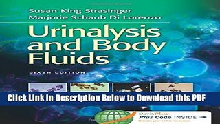 [Read] Urinalysis and Body Fluids Ebook Free