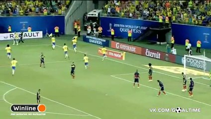 Brazil 2-1 Colombia - All Goals & Full Highlights - 07-09-2016