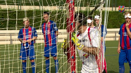 Can Messi score a penalty kick blindfolded?