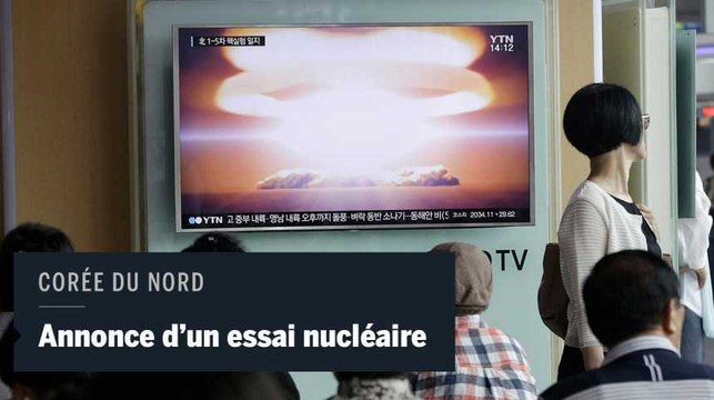 La Corée du Nord annonce un essai nucléaire abouti