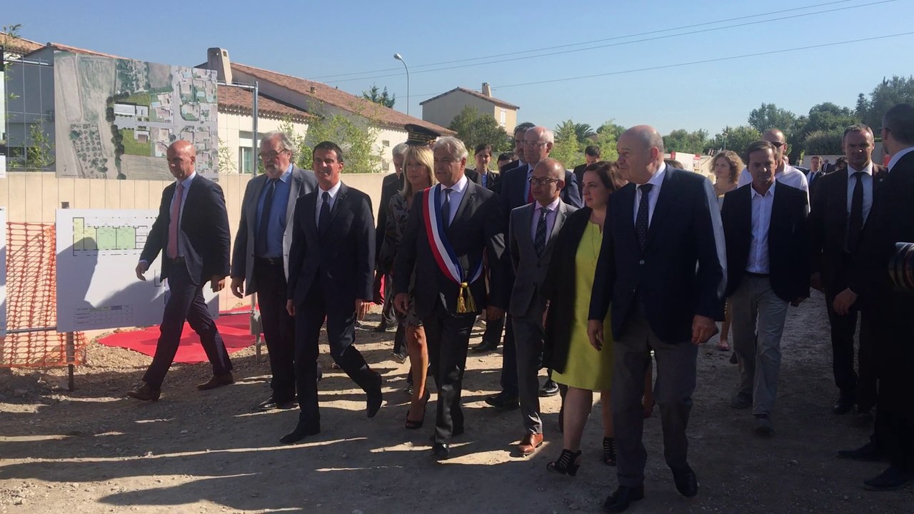 Logements sociaux  : Manuel Valls débute sa visite à Gignac