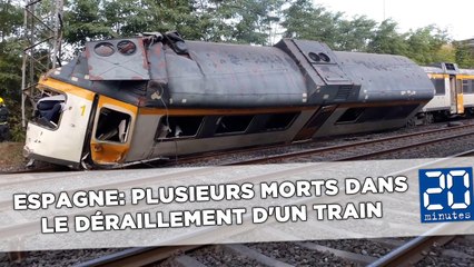 Espagne: Plusieurs morts dans le déraillement d'un train en Galice