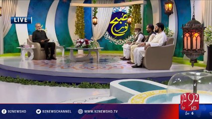 Subh e Noor - 09-09-2016 - 92NewsHD