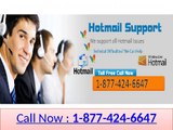 Hotmail Contact Number Call 1-877-424-6647