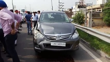 Arvind Kejriwal's Car Hits Police Vehicle In Minor Accident In Punjab