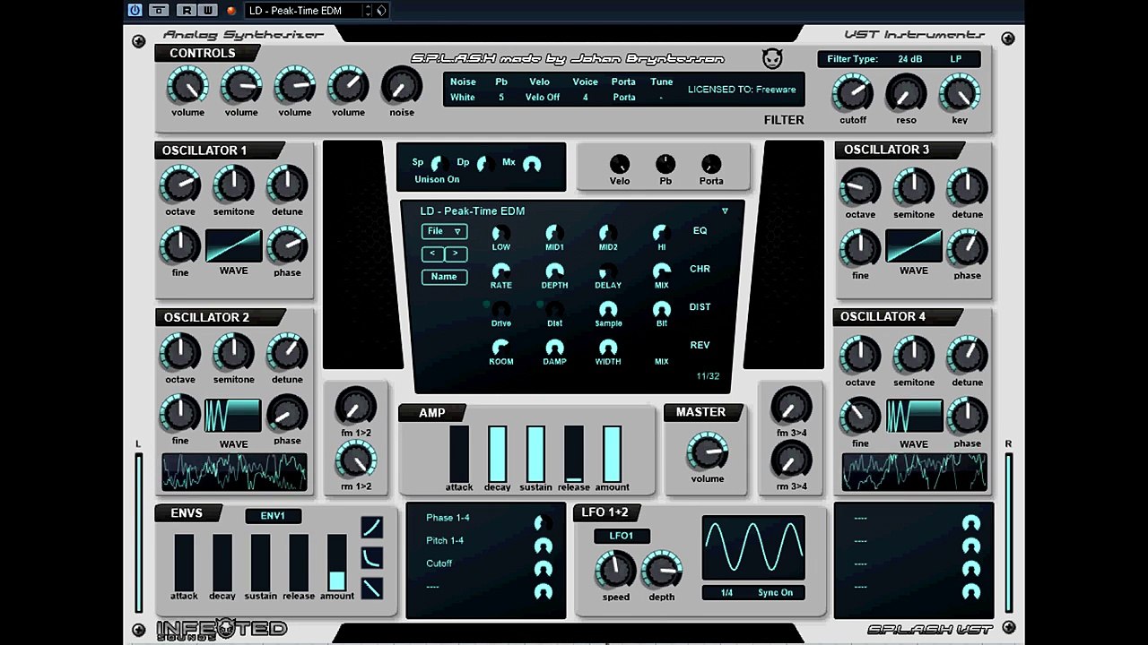 Synthesizer Software Splash - vstplanet.com