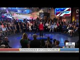 WOW! Veteran Just Knocked Hillary Out of the Race at Presidential Forum!