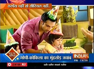 Saas Bahu aur Suspense 9th September 2016 "Saath Nibhana Saathiya  9th September 2016