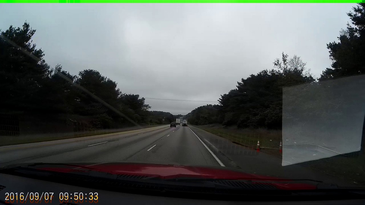 Box Truck Loses Control and Flips