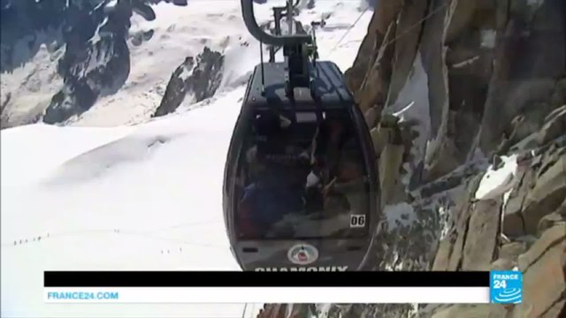 Les 33 personnes bloqués dans un téléphérique du massif du Mont-Blanc sont libres