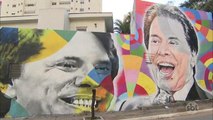 Silvio Santos ganha homenagem em mural gigante