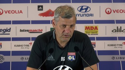 Download Video: Ligue 1 - Olympique Lyonnais: Bruno Génésio sur Rachid Ghezzal