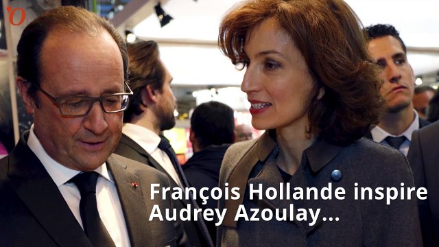 Audrey Azoulay inspirée par François Hollande