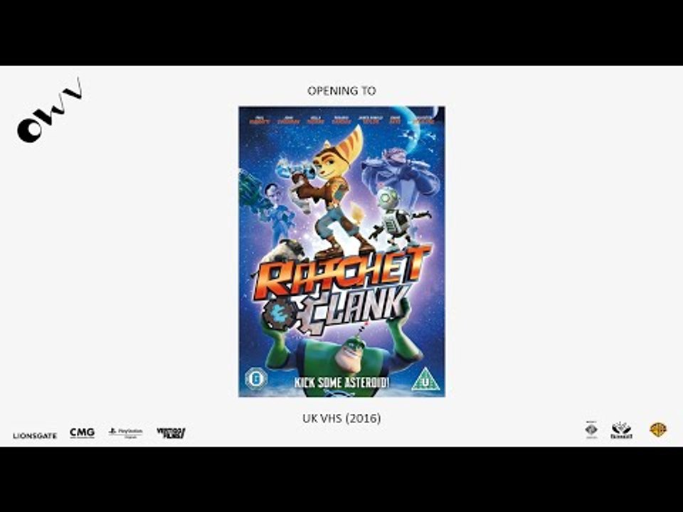 Opening to Ratchet and Clank UK VHS (2016)
