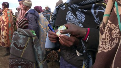 Tough jockeys and fierce gambling at Lesotho horseracing