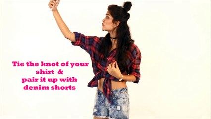 3 Ways to wear Over Sized Shirt | Voylla