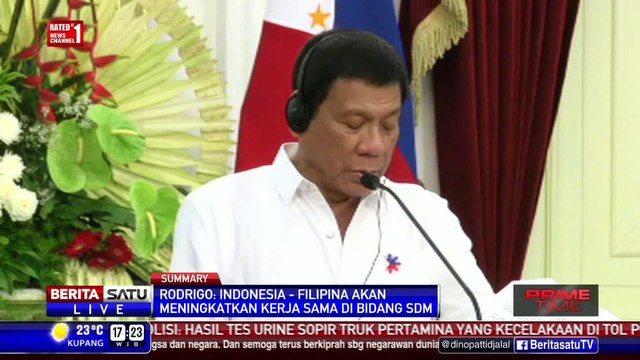 Filipina-RI Tingkatkan Kerja Sama Pemberantasan Terorisme