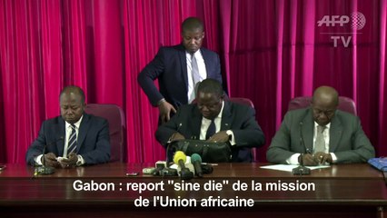 Crise au Gabon: report "sine die" de la mission de l'UA