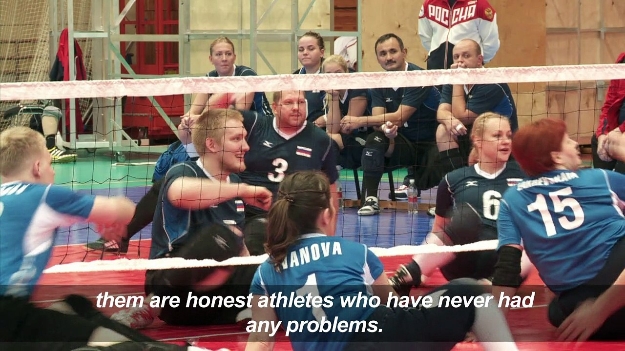 Russia's sports minister visits alternative Paralympics