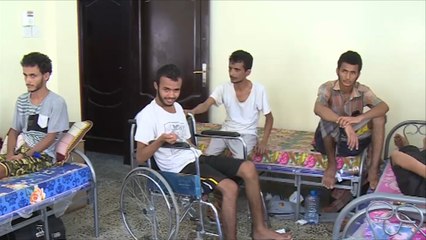 جرحى تعز ينتظرون وعودا بالسفر للعلاج
