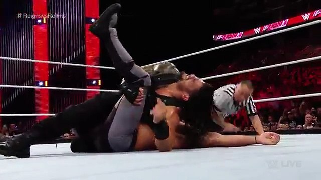 Roman Reigns vs. Seth Rollins- Raw, June 20, 2016
