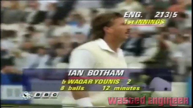 10 Deadly Yorkers - Waqar Younis- Wasted Engineer- The Toe Crusher Waqar