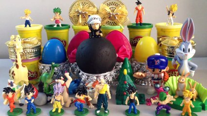 PLAY DOH Surprise Toys with SURPRISE EGGS,Rio 2,DragonBall,The Good Dinosaur