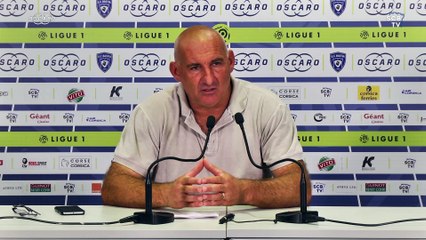 Bastia-Toulouse : Conf. d'avant-match de F. Ciccolini