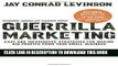 [PDF] Guerrilla Marketing, 4th edition: Easy and Inexpensive Strategies for Making Big Profits