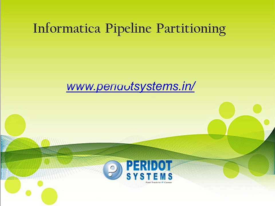 Informatica partition -1