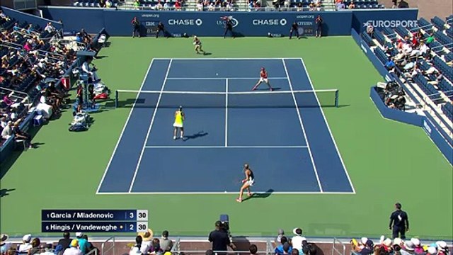 Kristina Mladenovic & Caroline Garcia - Martina Hingis & CoCo Vandeweghe (Özet)