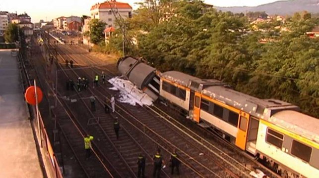 Un train déraille dans le nord-ouest de l'Espagne, plusieurs morts