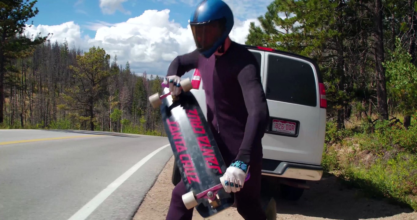 Skateboard le plus rapide du monde : 143 km/h !! Record du monde