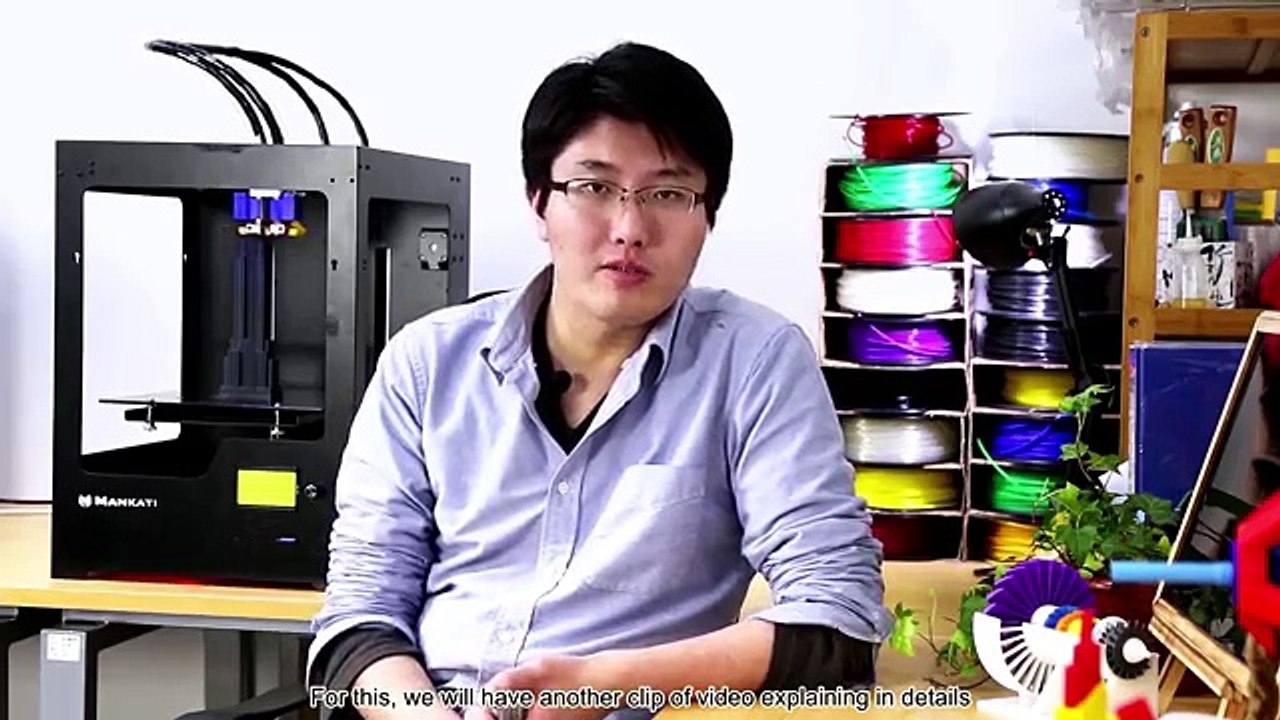 3D Printer: Mankati Fullscale XT Plus