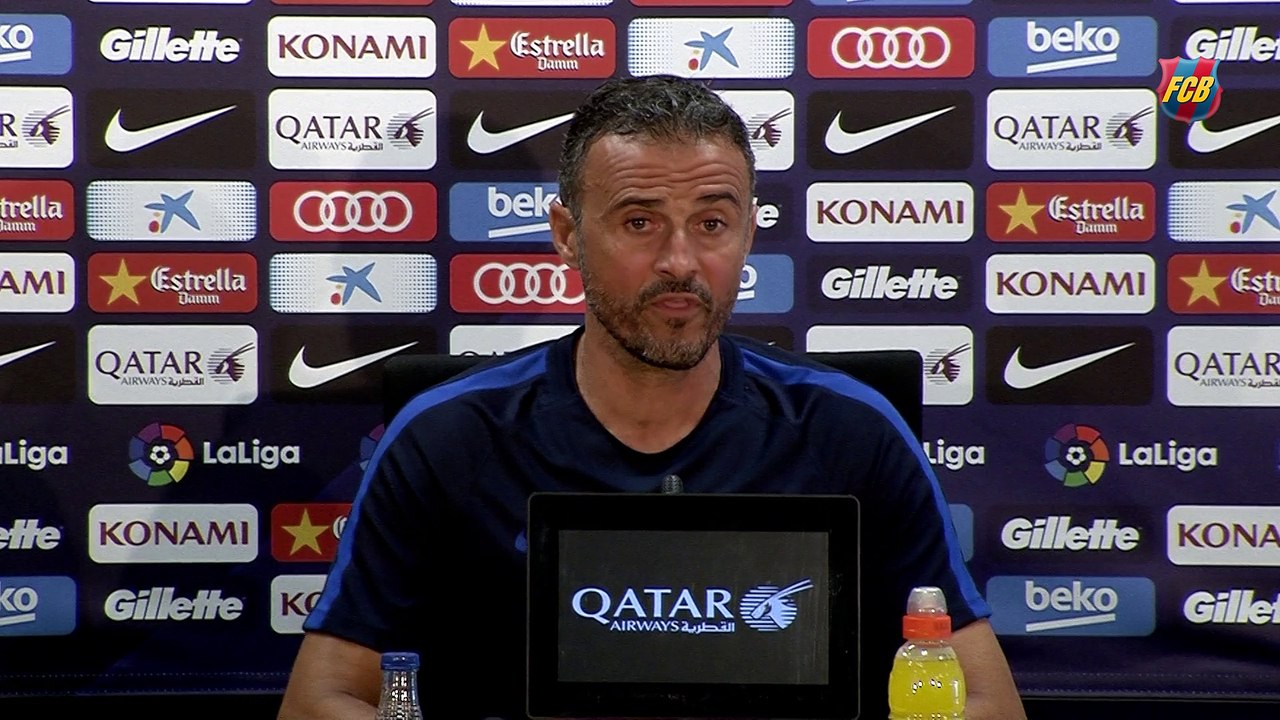 Luis Enrique expects Alavés to play Deep